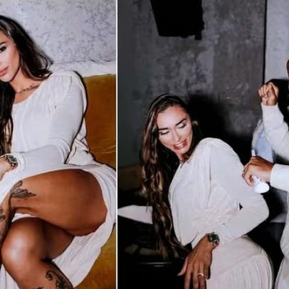 Tainá Militão celebra Réveillon com Eder Militão e foca em amor próprio