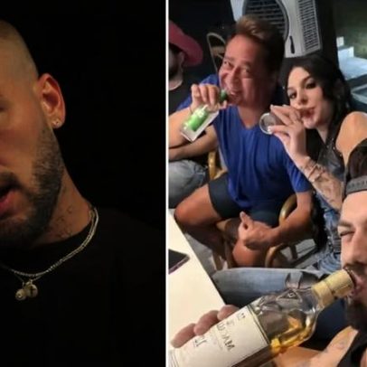 Zé Felipe explica se vai cortar o álcool após término com Ana Castela