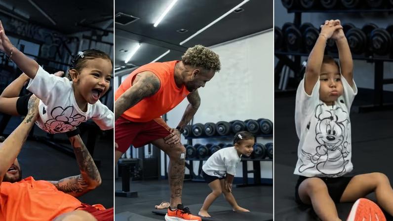 Neymar e Mavie — Foto: Reprodução/Instagram