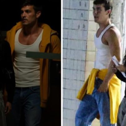 Bella Campos e Caio Manhente vão ao cinema juntos