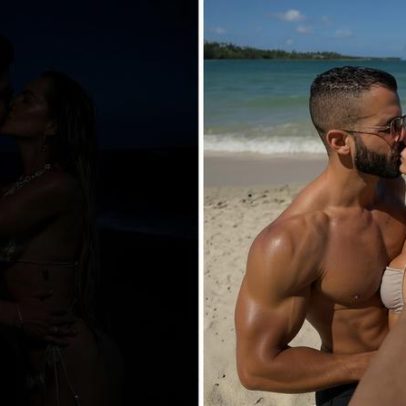 Famosos beijam bastante no primeiro fim de semana de 2026