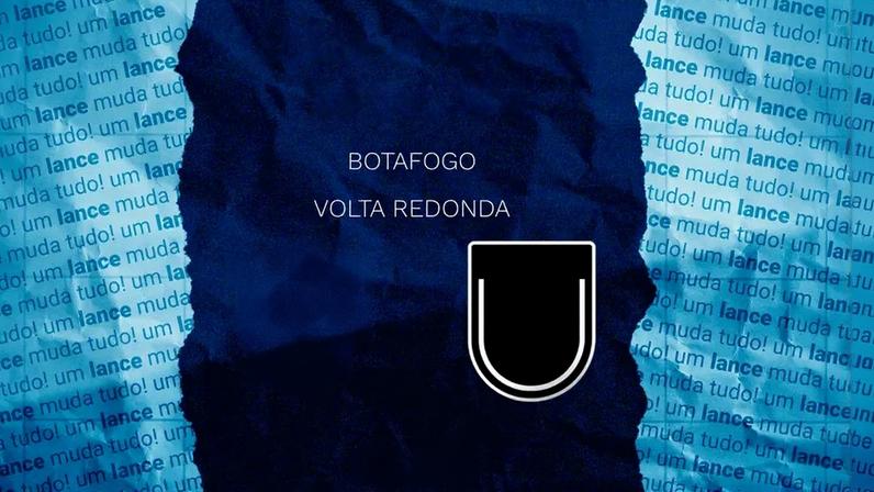 Botafogo x Volta Redonda pelo Campeonato Carioca (Foto: Arte/Lance!)