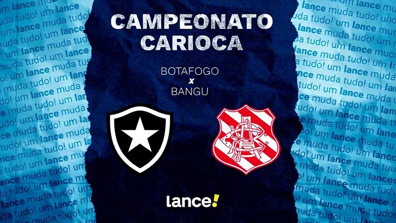 Botafogo e Bangu se enfrentam pelo Campeonato Carioca (Foto: Lance!)