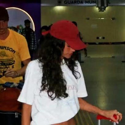 Shawn Mendes chama Bruna Marquezine de 'amor' ao chegar ao Rio