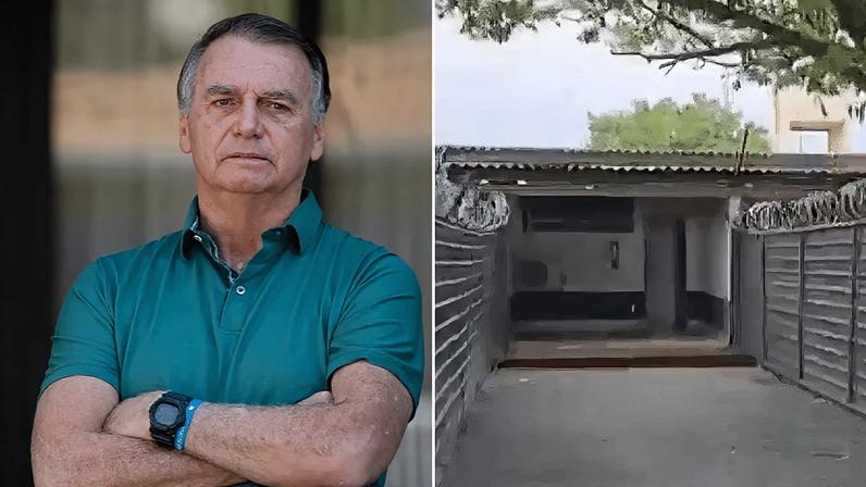 Bolsonaro está detido na Papudinha