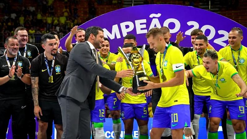 Brasil estreia na Copa América de Futsal 2026 em busca do 12º título