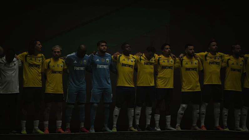 Seleção brasileira antes da estreia na Kings World Cup