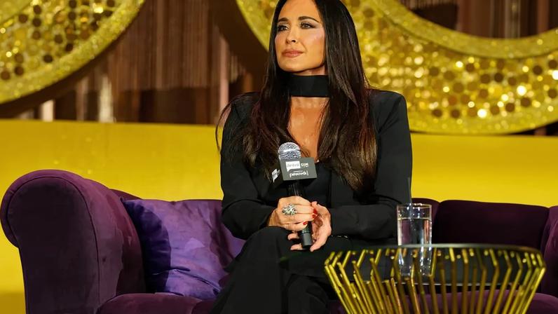 Kyle Richards, seen here in December, said Ashley Darby's attempt at flirting with estranged husband Mauricio Umansky was “weird.”