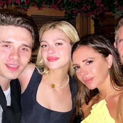 Beckhams preocupados com acordo pré-nupcial entre Brooklyn e Nicola Peltz