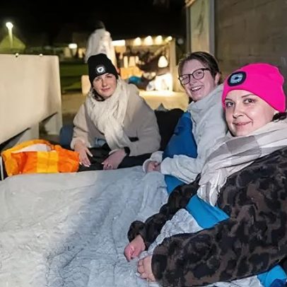 Evento beneficente de pernoite é adiado devido à tempestade