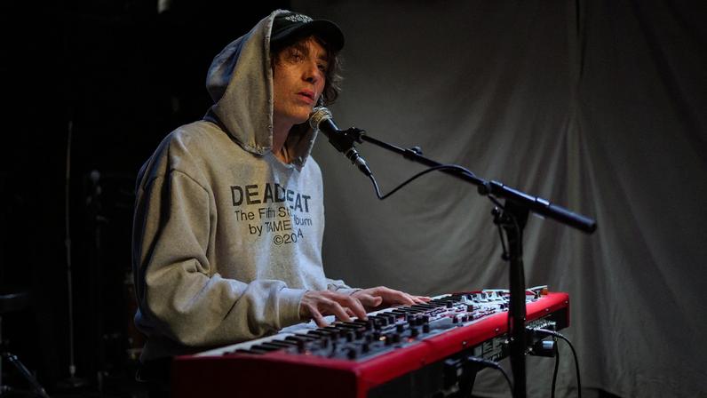 Cameron Winter performs at TV Eye