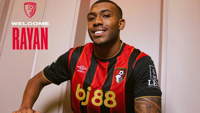 Rayan é oficializado como jogador do Bournemouth: "Vamos fazer história juntos" — Foto: Divulgação