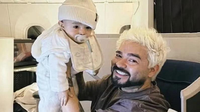 Yudi Tamashiro encara 'maratona' com o filho em mudança definitiva para o Japão; saiba mais — Foto: Reprodução/Instagram