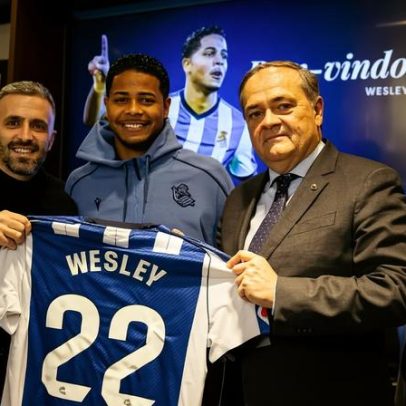 Wesley, ex-Corinthians, é emprestado pelo Al-Nassr à Real Sociedad com opção de compra