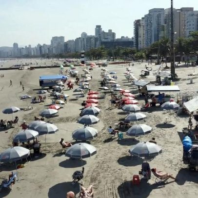 Praias próximas a SP apresentam piores condições de balneabilidade
