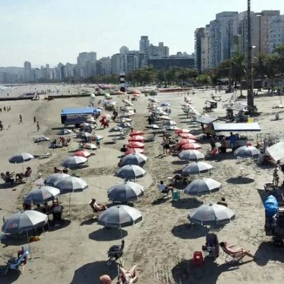 Praias próximas à capital paulista têm pior balneabilidade