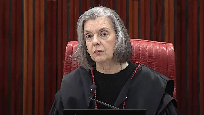A presidente do TSE, ministra Cármen Lúcia. (Foto: reprodução/Youtube TSE)