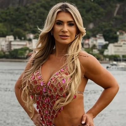 Carol Noronha, gaúcha, é musa da União da Ilha no samba