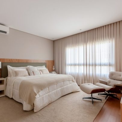 Como instalar e escolher ar-condicionado no quarto e harmonizar com o décor