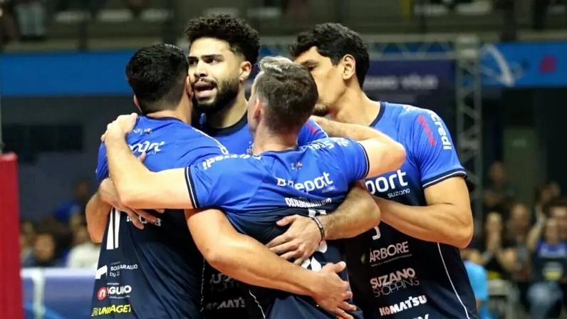Suzano na Superliga Masculina 25/26 (Foto: Divulgação/ Suzano)