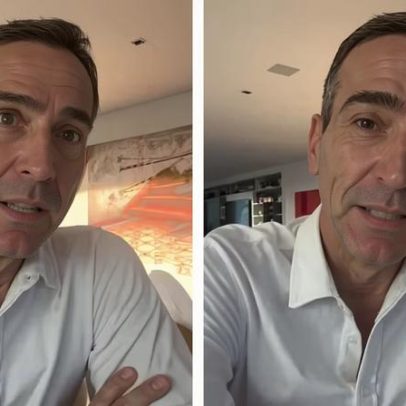 César Tralli revela hábito de falar sozinho e explica motivo