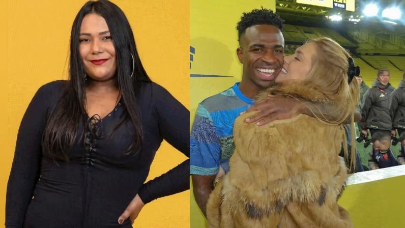 Chaiany opina sobre namoro de Virginia Fonseca e Vini Jr. — Foto: Manoella Mello/Globo e Reprodução/Instagram