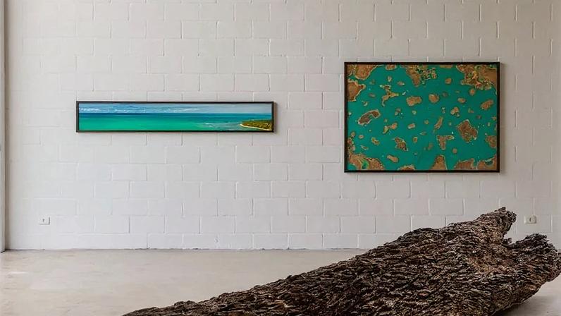 Cassio Vasconcellos, exposição “Sul da Bahia”, 2025/2026, Trancoso/BA.