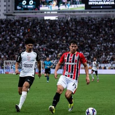 Corinthians busca empate com gol no fim contra o São Paulo