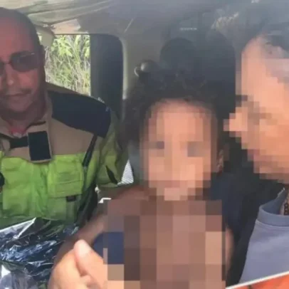 Menina de 4 anos desaparecida em mata é encontrada em MG