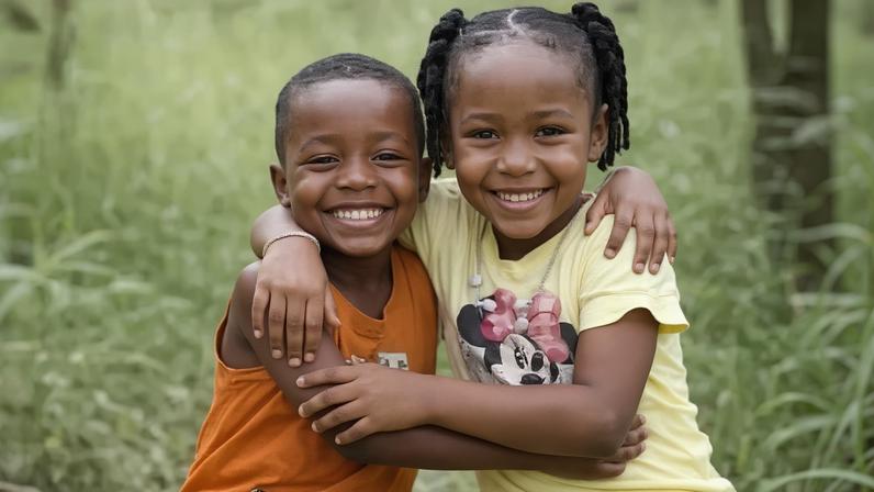 Os irmãos Ágatha Isabelly, de 6 anos, e Allan Michael, de 4 anos, continuam desaparecidos: Créditos: Reprodução/TV Globo