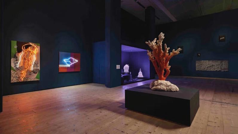 Installation view of For All At Last Return