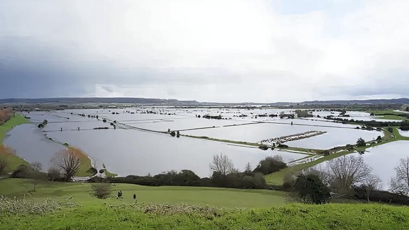 Some parts of Somerset have been flooded since the weekend