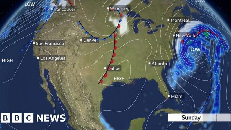 Ciclone-bomba deve atingir partes dos EUA, entenda o fenômeno