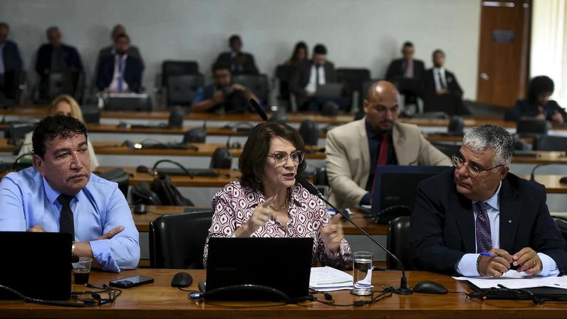 Pedido de impeachment de Toffoli foi protocolado pelos senadores Magno Malta, Eduardo Girão e Damares Alves. (Foto: Edilson Rodrigues/Agência Senado)