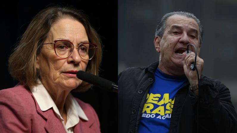 Embate entre Malafaia e Damares envolve a investigação de igrejas e pastores pela CPMI do INSS. (Foto: Saulo Cruz/Agência Senado / EFE/Sebastião Moreira)