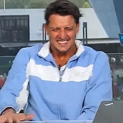 Darderi interrompe entrevista ao vivo por cãibras