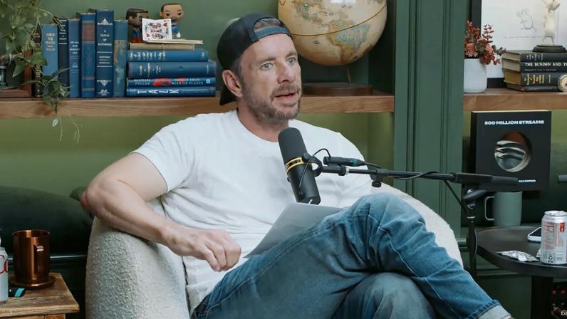 Dax Shepard asked Marcello Hernández if he had tried to date Sabrina Carpenter.