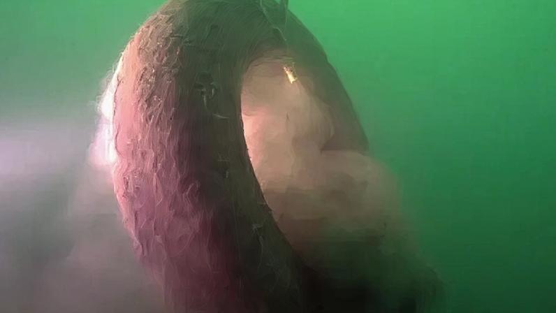The tyres that have been pulled up from the seabed at Plymouth Sound will be recycled