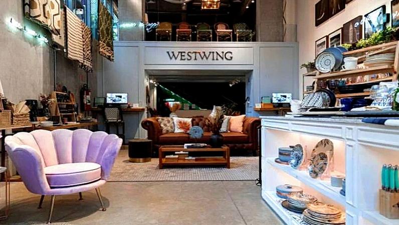 Decoração de loja Westwing