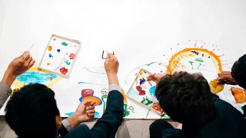 Participants of Haverstock School Project, hosted by the Freelands Foundation, in 2022