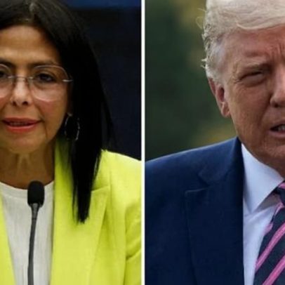 Trump chama Delcy de rainha da Inglaterra e vice decorativa, diz Dani Lima