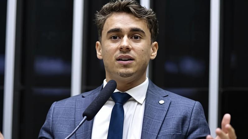 O deputado federal Nikolas Ferreira (PL-MG)