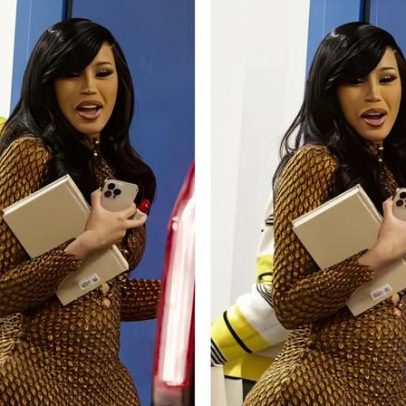 Cardi B faz primeira aparição pública após acusação de estrangulamento