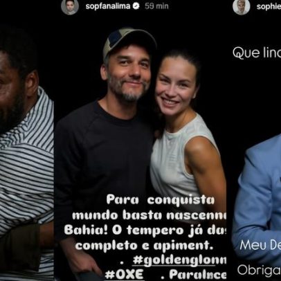 Famosos reagem às estatuetas de O Agente Secreto no Globo de Ouro 2026