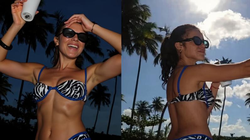 Maisa posa de biquíni e arranca elogios — Foto: Reprodução/Instagram