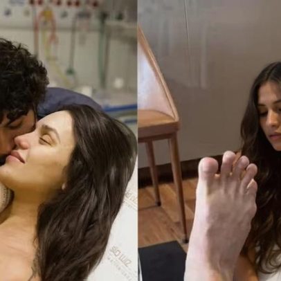 Nattan brinca ao mostrar semelhança com a filha Zuza e cita 'Puxou meu pé'