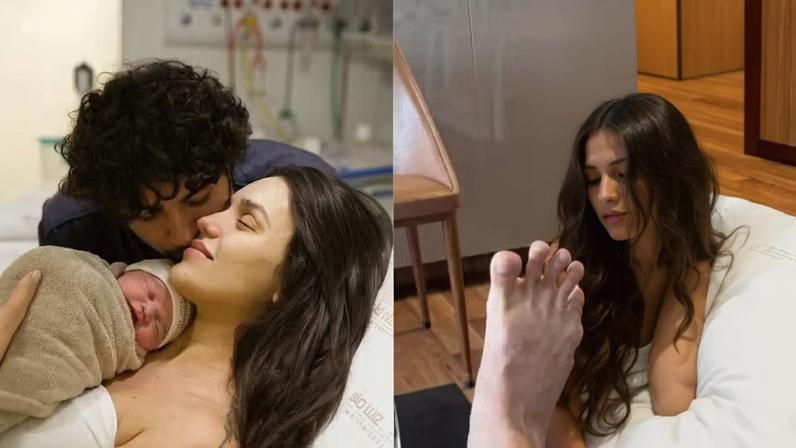 Nattan brinca ao exibir semelhança física entre ele e a filha