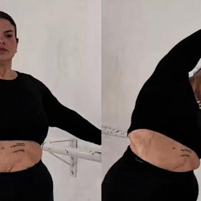 Thais Carla surpreende em aula de jazz após perder 80 kg