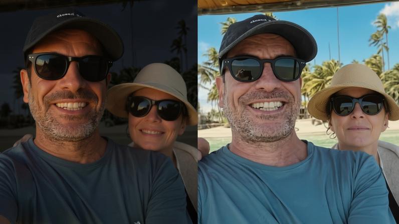 Debora Bloch faz aparição com o marido — Foto: Reprodução/Instagram