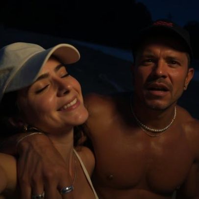 André Lamoglia declara Jade Picon em Noronha: "a mulher mais bonita"